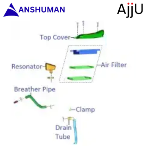 Air Cleaner Components| Pulsar F250 (Dual ABS, 2022-23)