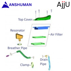 Air Cleaner Components| Pulsar N150 (Single Disc, 2023-24)